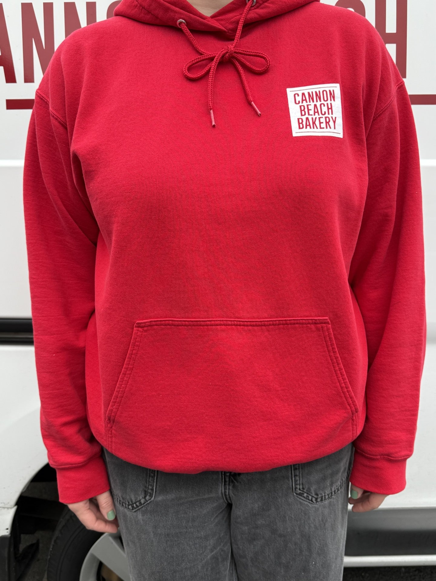 Red Pull-Over Hoodie