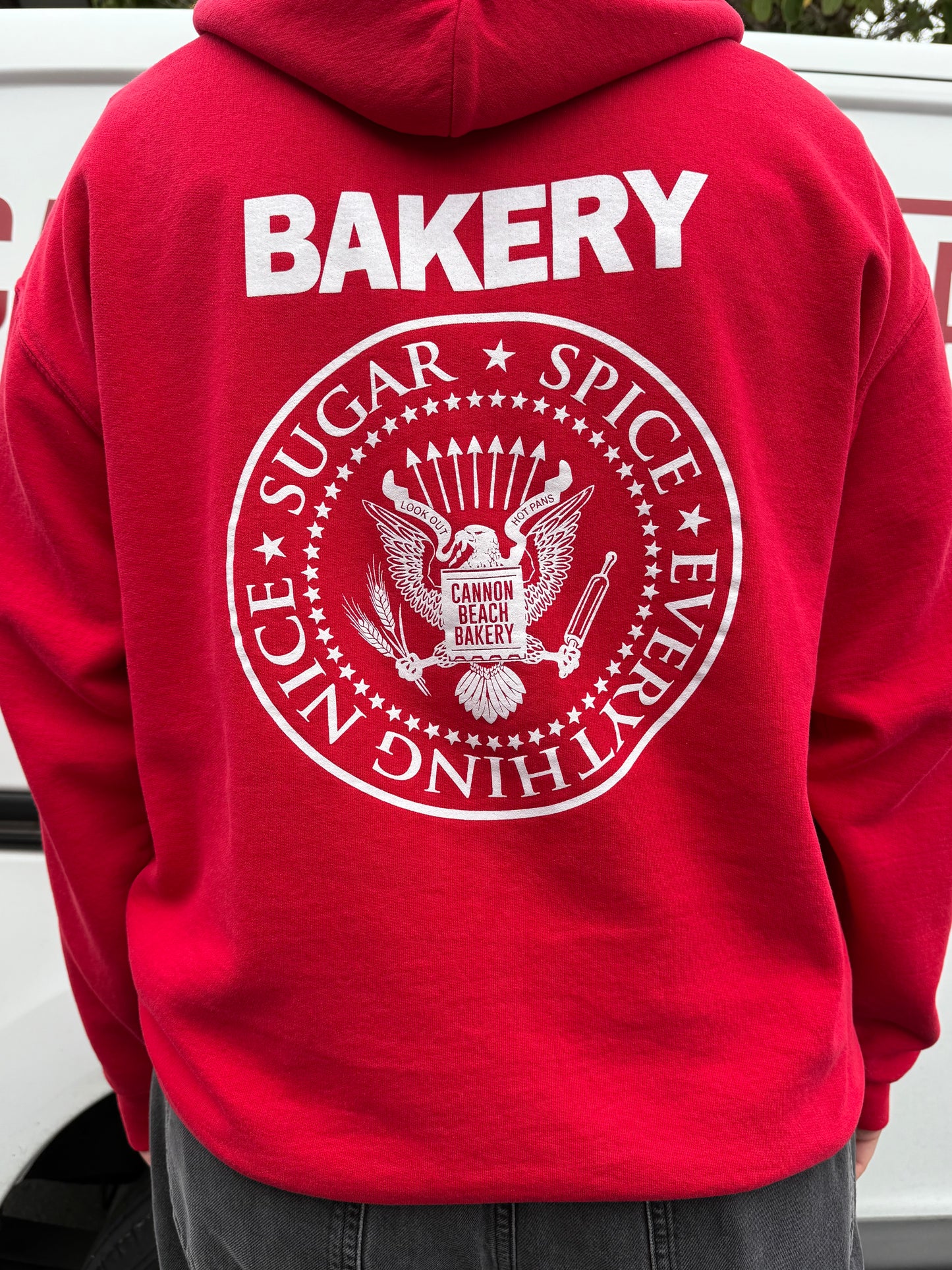 Red Pull-Over Hoodie